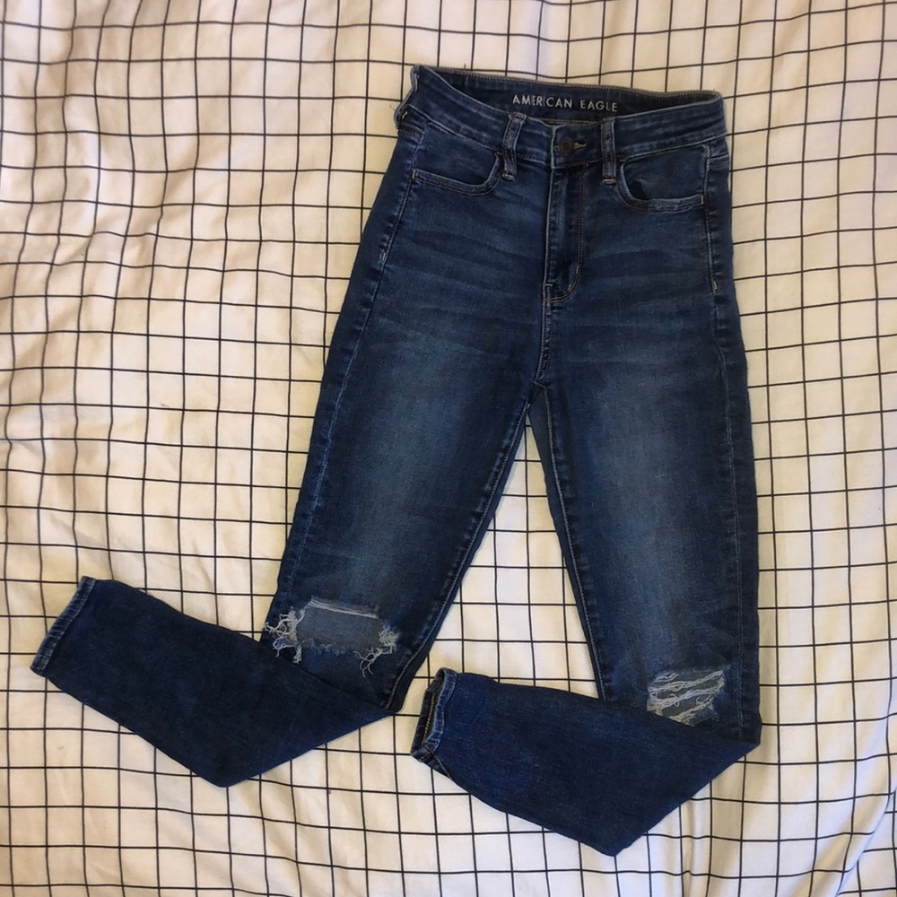 American Eagle Super Hi-Rise Jegging